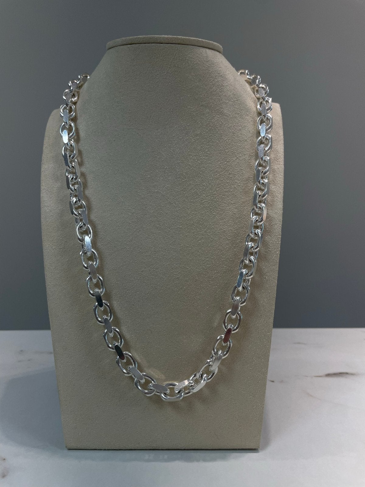 Zilveren 925 Ketting - 143 gram, Ophalen, Gebruikt, Zilver