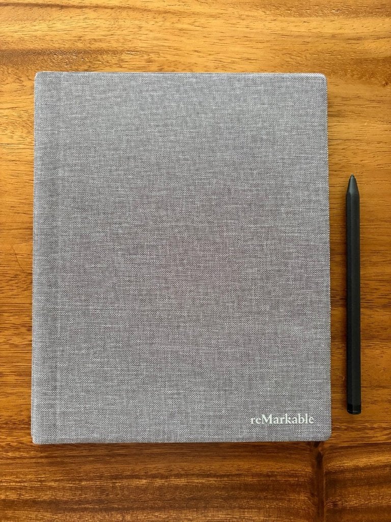 reMarkable 2 + Book case grijs + Marker, ReMarkable, 8 GB, Ophalen of Verzenden, 10 inch of meer