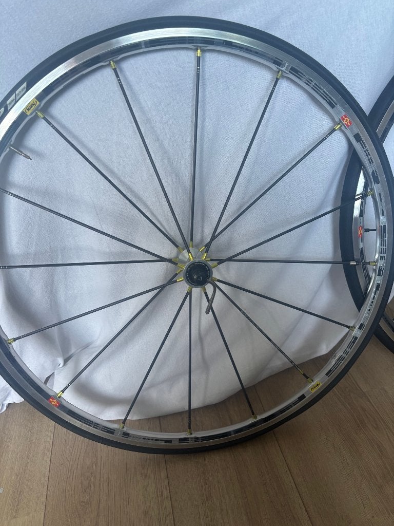 Mavic Ksyrium ES wielen, Zo goed als nieuw, Aluminium, Mavic, Racefiets