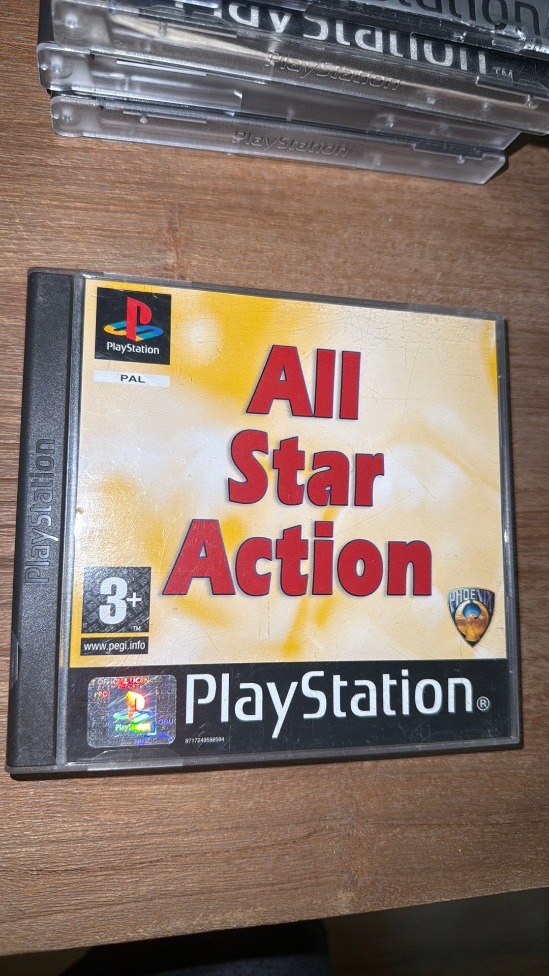 All star action ps1 game, Spelcomputers en Games, Avontuur en Actie, 1 speler, Ophalen of Verzenden, Zo goed als nieuw