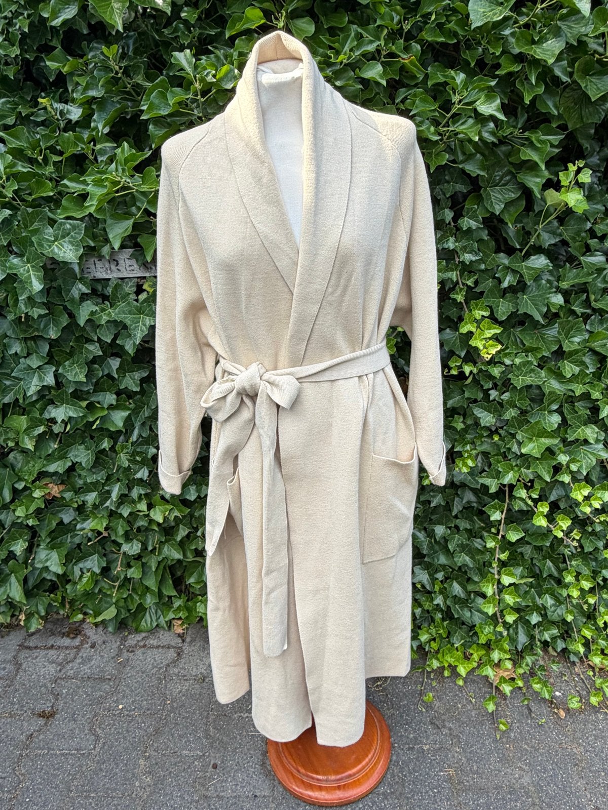 Josh V lang vest oversized XS ook als jas te dragen, Ophalen of Verzenden, Zo goed als nieuw, Maat 34 (XS) of kleiner, Beige