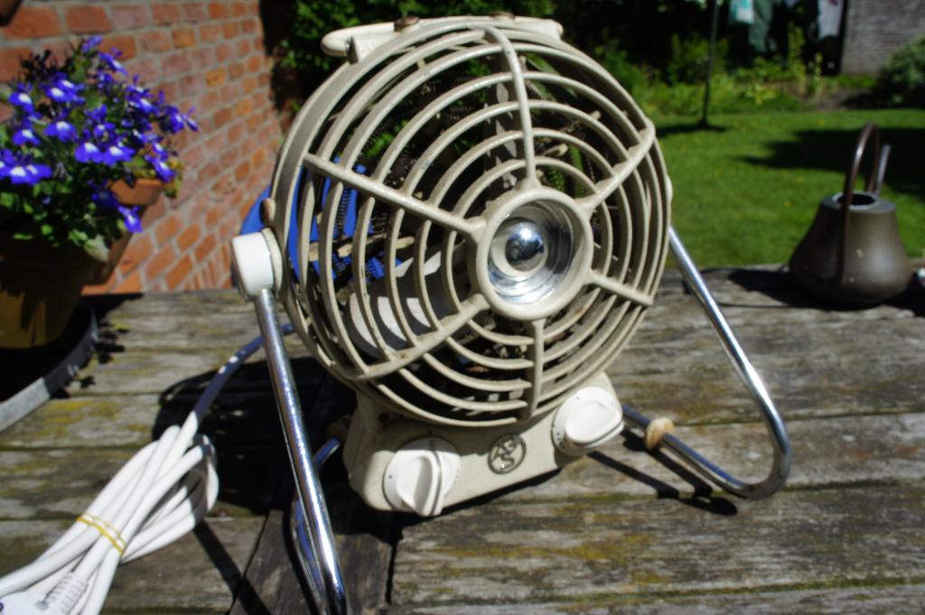 Vintage Albin Sprenger Astron ventilatorkachel retro kachel., Ophalen of Verzenden