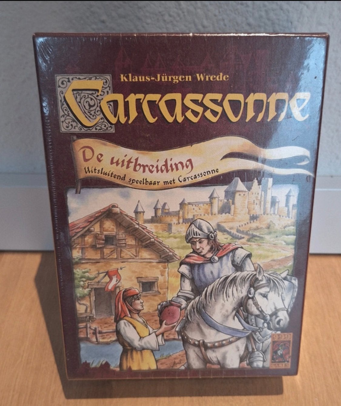 Carcassonne de uitbreiding, Hobby en Vrije tijd, Gezelschapsspellen | Bordspellen, Ophalen of Verzenden, Zo goed als nieuw