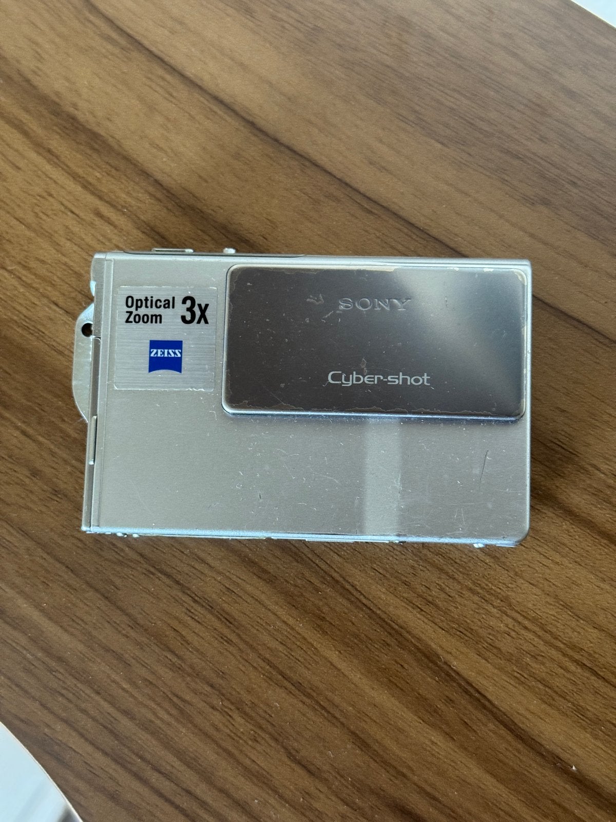Sony Cyber shot DSC T7 unieke camera met dockingstation, Ophalen, Gebruikt, Compactcamera, Minder dan 4 keer