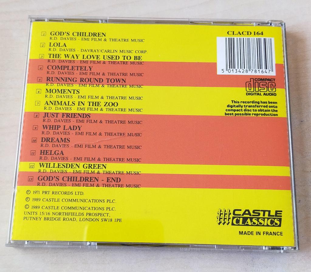The Kinks - Percy CD 1971/1989, Ophalen of Verzenden, Gebruikt, Poprock