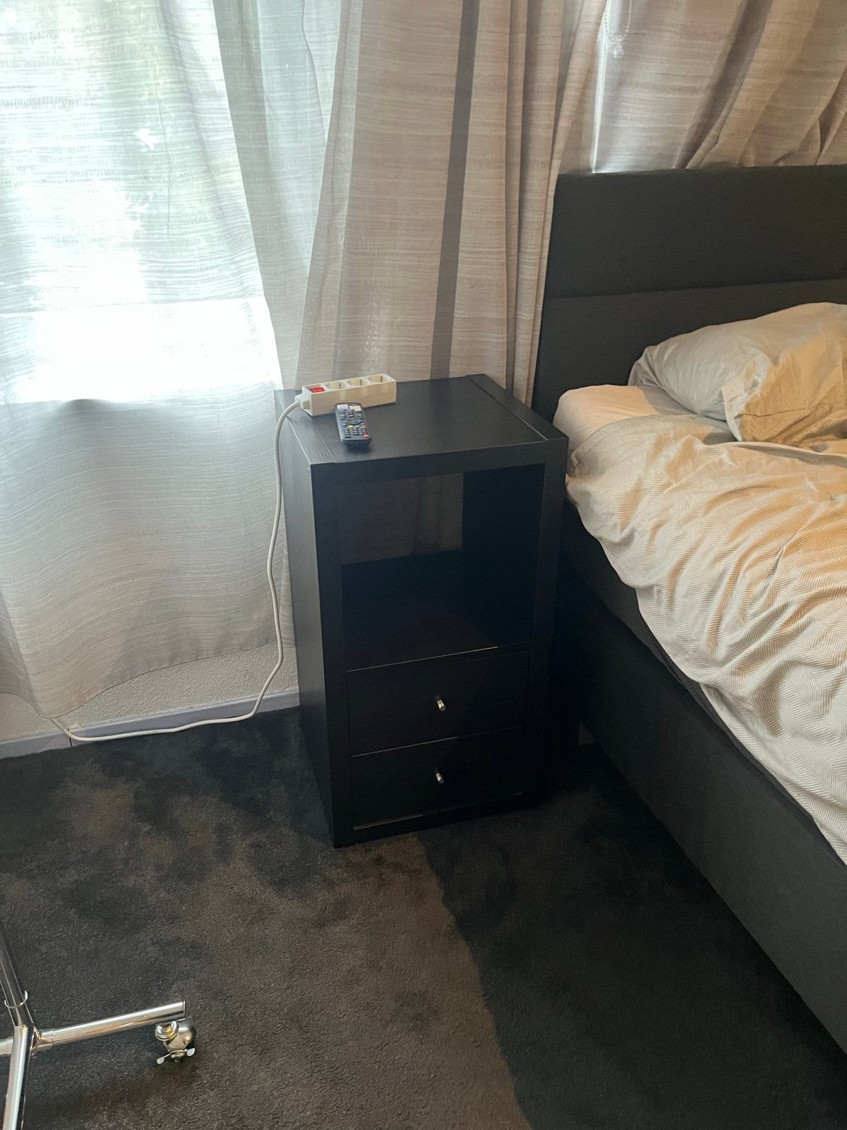 Ikea Kallax 2 vakken nachtkastje - Gebruikt, Ophalen, Gebruikt, Minder dan 45 cm, 55 tot 70 cm