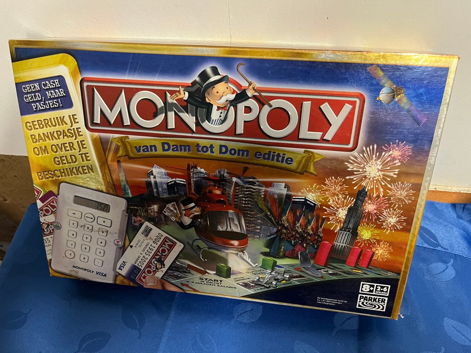 Spel Monopoly van Dam tot Dom editie van Parker, Ophalen of Verzenden