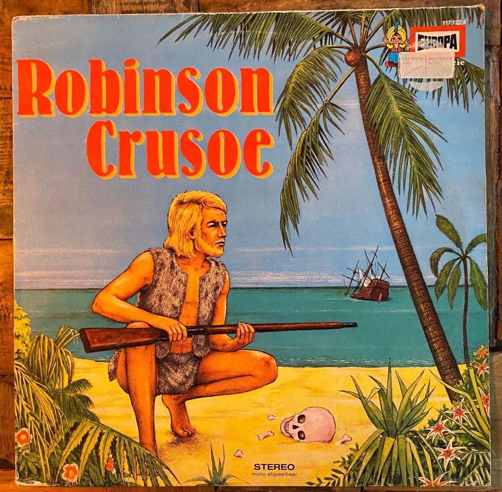 Robinson Crusoe – Europa Kinderserie / Hoorspel NL, Cd's en Dvd's, Vinyl | Kinderen en Jeugd, Ophalen of Verzenden, Gebruikt, Verhaal of Sprookje
