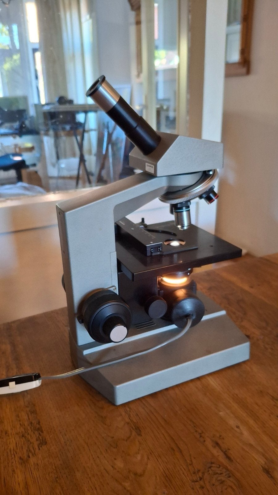 Veel mooi leuk Microscoop, Ophalen