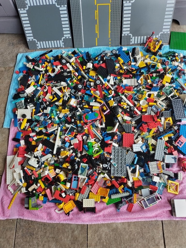 partij lego ., Ophalen, Gebruikt, Losse stenen, Lego