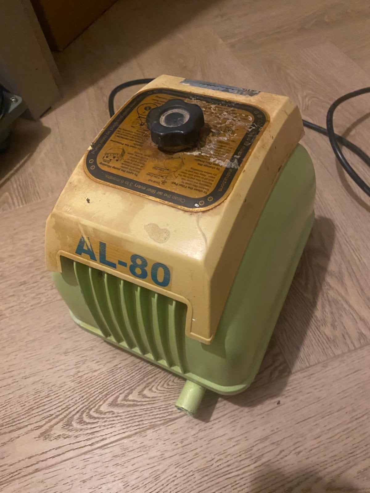 Alita  AL80 luchtpomp, Ophalen of Verzenden, Gebruikt, Vijverpomp
