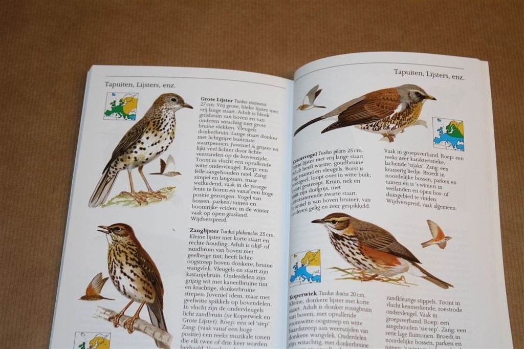 Vogels in Europa. Natuurgids. Jim Flegg., Ophalen of Verzenden, Zo goed als nieuw, Vogels