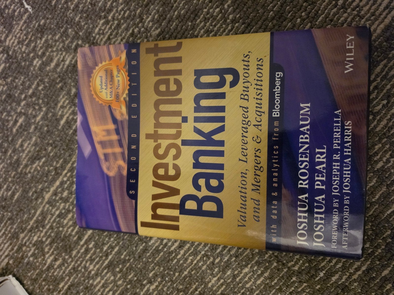 Investment Banking: Valuation, Leveraged Buyouts, M&A, Gelezen, Ophalen of Verzenden, WO, Joshua Rosenbaum, Joshua Pearl