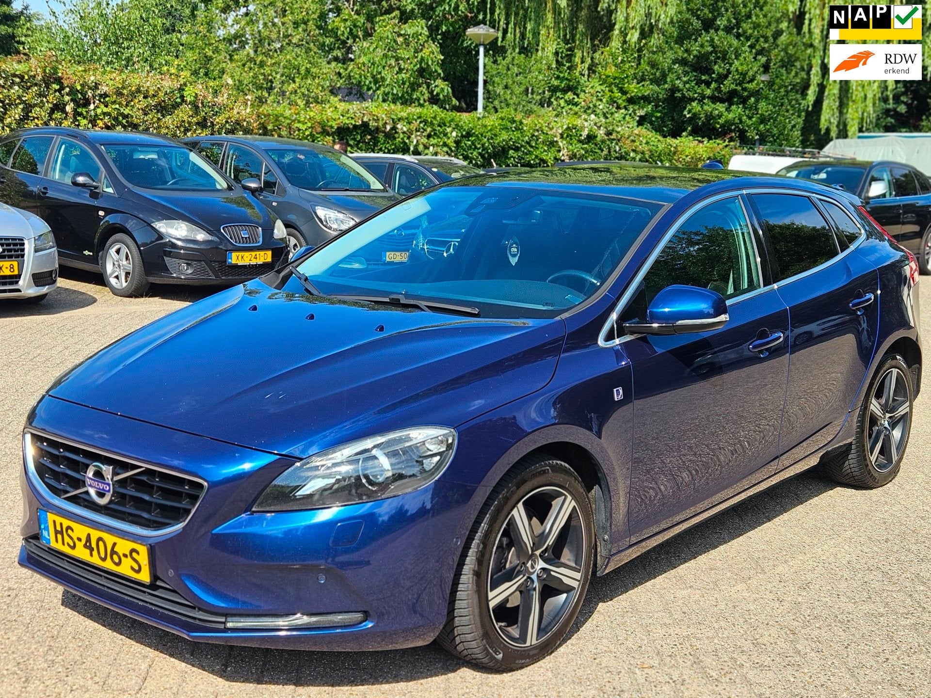 Volvo V40 2.0 D2 Ocean Race Business|Pano|Camera|Navi|PDC|Xe, Auto's, Gebruikt, Euro 6, 4 cilinders, 1969 cc