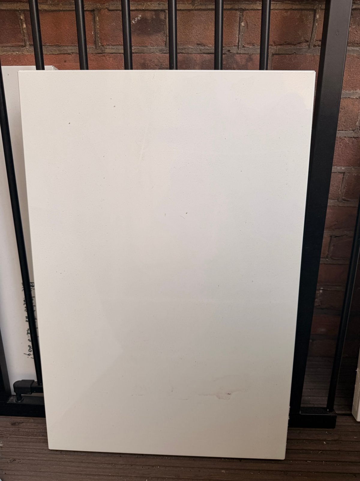 3x IKEA SVENSÅS Fotolijst Wit 50x70 cm, Ophalen, Zo goed als nieuw, Fotolijst, Met ophangsysteem