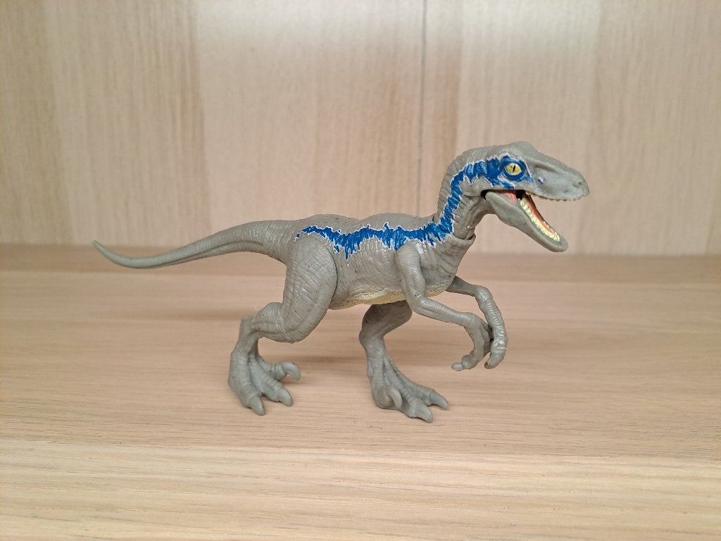 Jurassic World Dominion Velociraptor Blue, Ophalen of Verzenden, Gebruikt