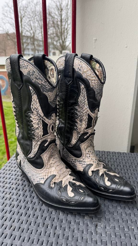 Kentucky’s Western cowboylaarzen boots zwart slang maat 39, Kleding | Dames, Schoenen, Hoge laarzen, Zwart, Ophalen of Verzenden