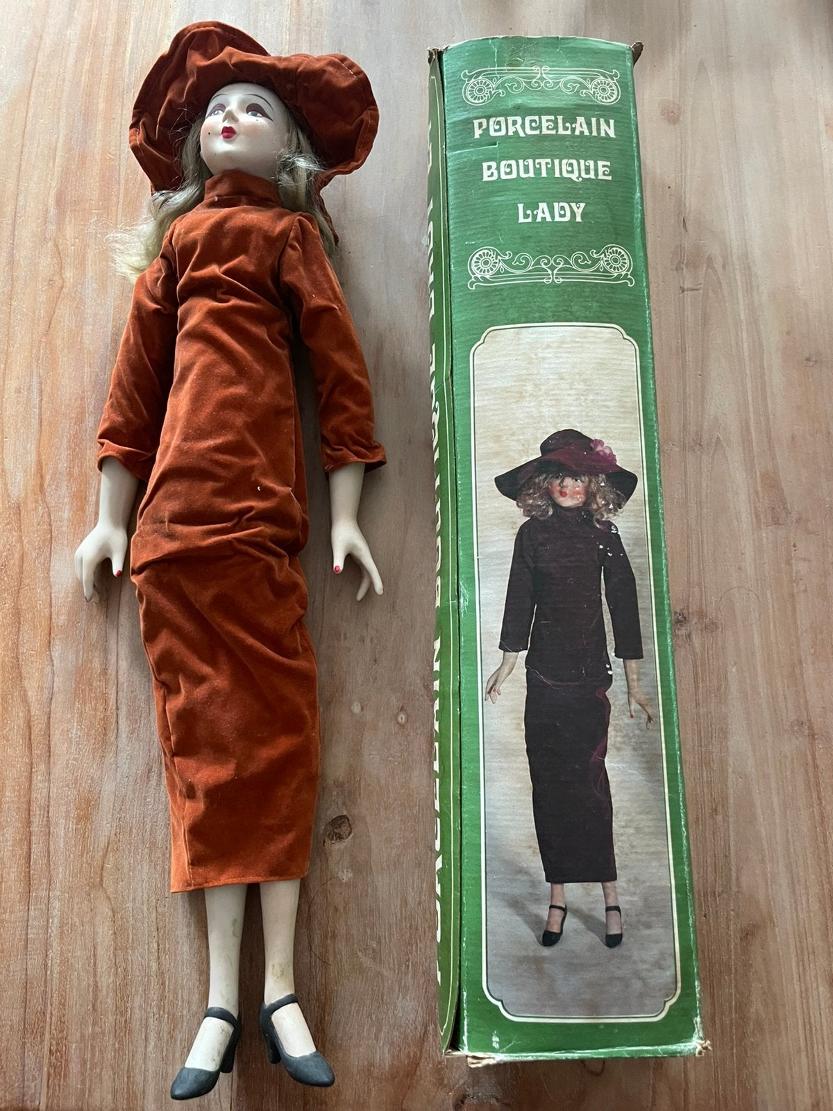 Porseleinen pop Boutique Lady  24, Ophalen of Verzenden, Gebruikt, Overige typen