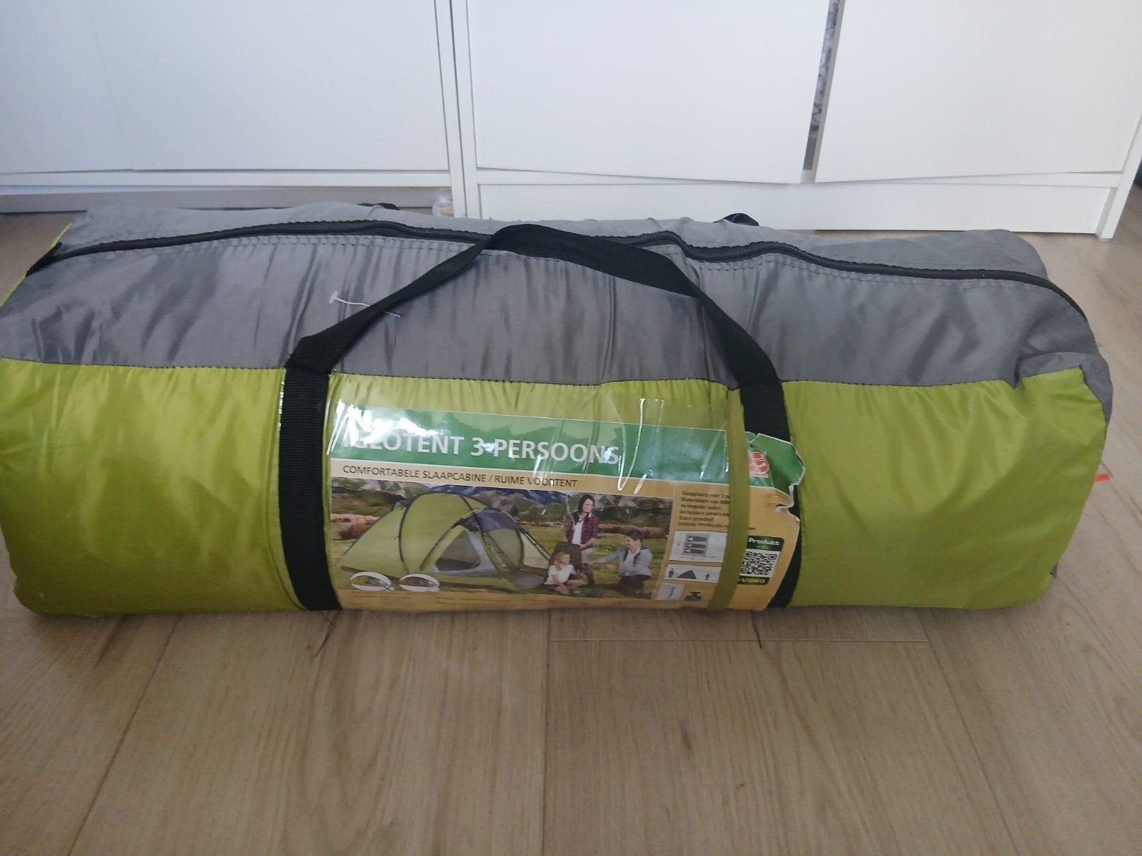 Fun Camp tent 3-persoons - Nieuw in verpakking, Ophalen, Nieuw, Tot en met 3