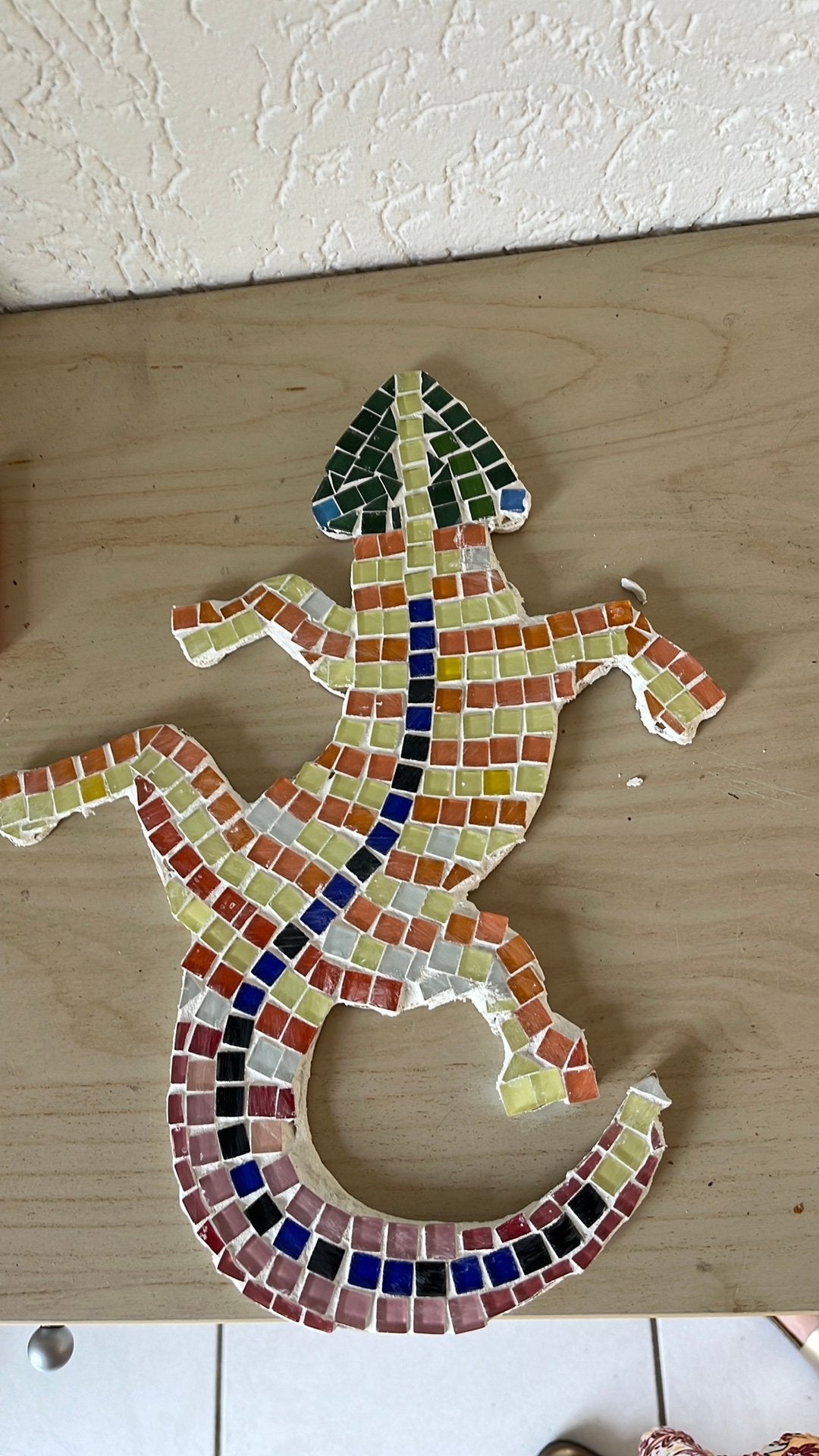 Te koop 2 gekko’s van mozaiek, Dieren en Toebehoren, Hagedis, 0 tot 2 jaar