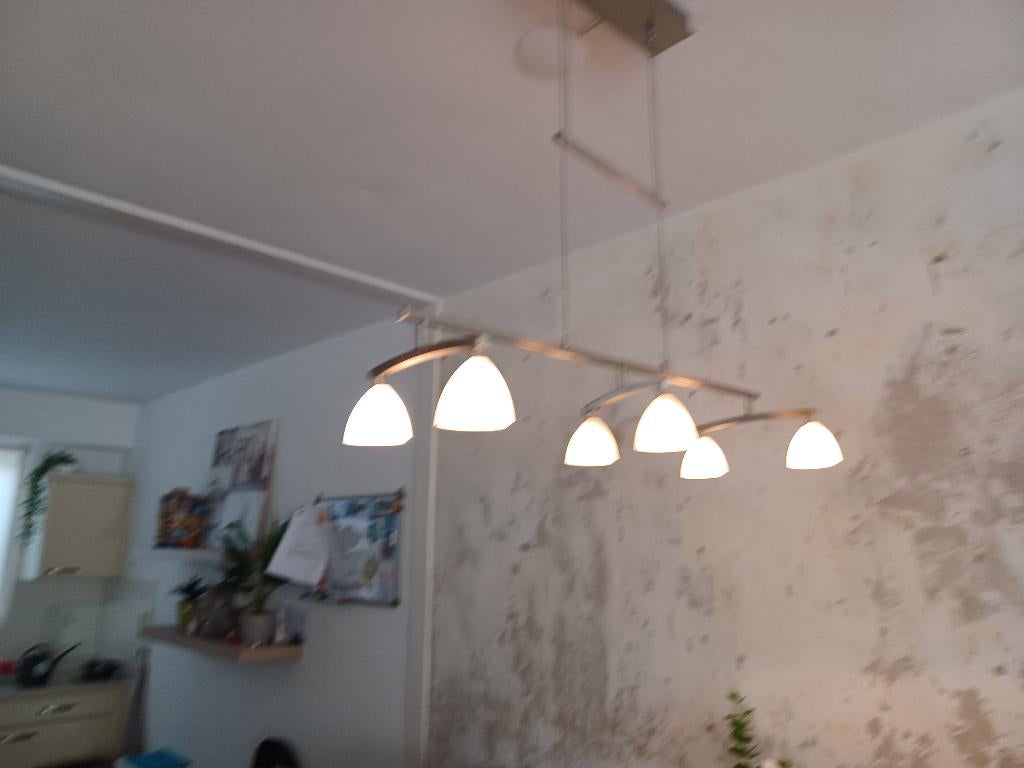 Eetkamer plafond lamp, Ophalen, Zo goed als nieuw, Kunststof