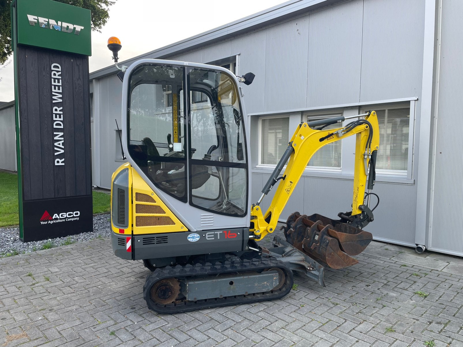 Wacker Neuson ET16 Slechts 582 uur!!, Ophalen, Graafmachine