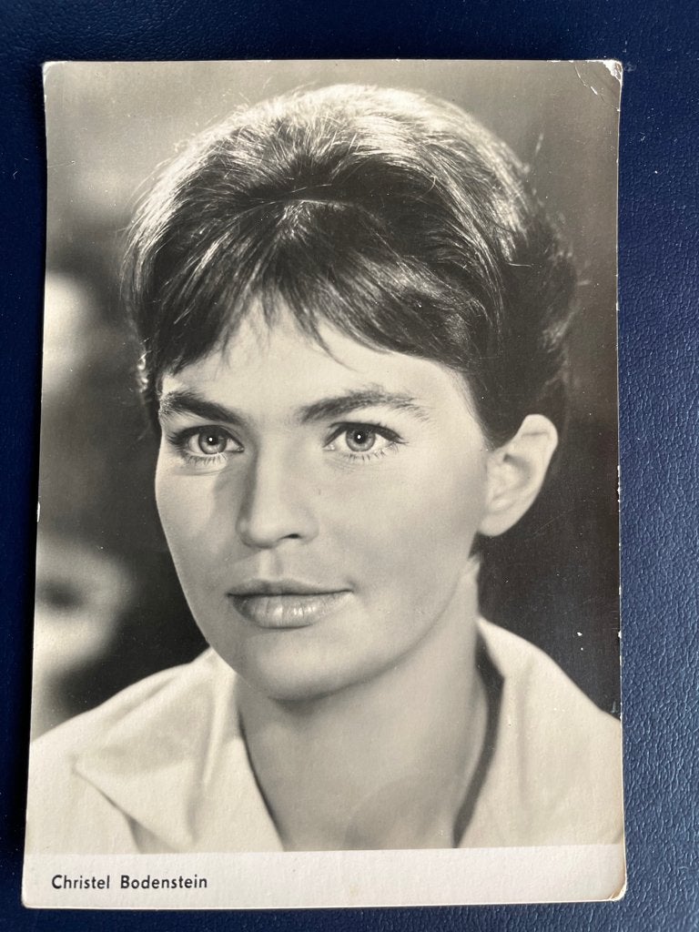 ansichtkaart / kaart van Christel Bodenstein., Ophalen of Verzenden, 1960 tot 1980, Sterren en Beroemdheden