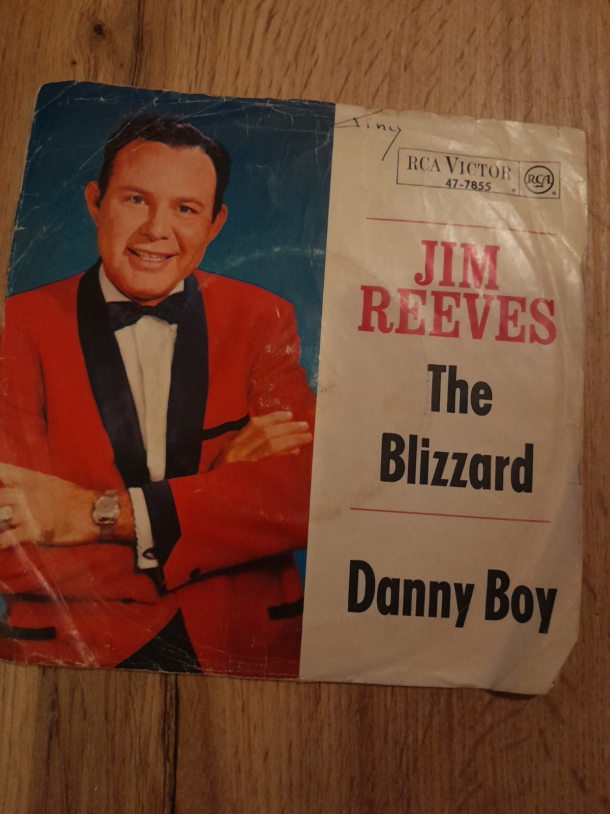 jim reeves 7inch the blizzards, Ophalen of Verzenden, Zo goed als nieuw, Country en Western