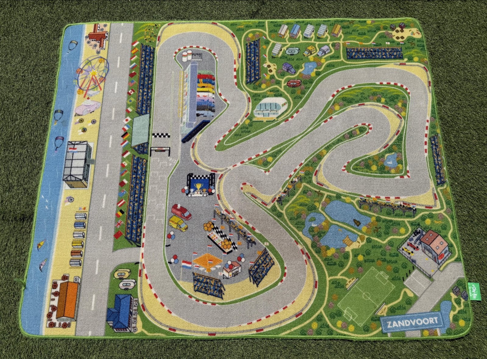 City-Play Zandvoort speelkleed - Formule 1 racebaan, Kinderen en Baby's, Speelgoed | Speelkleden, Ophalen, Zo goed als nieuw