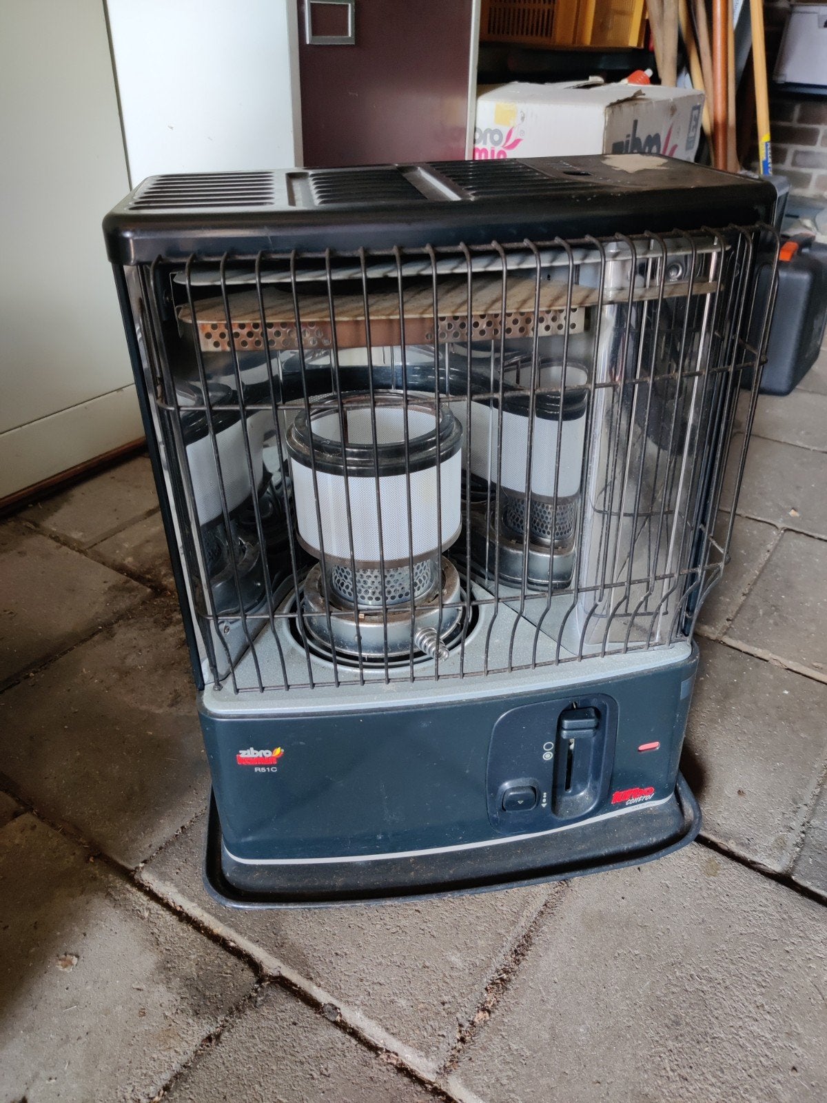 Zibro Plus Petroleumkachel, Huis en Inrichting, Ophalen, Gebruikt, Overige brandstoffen, Petroleumkachel