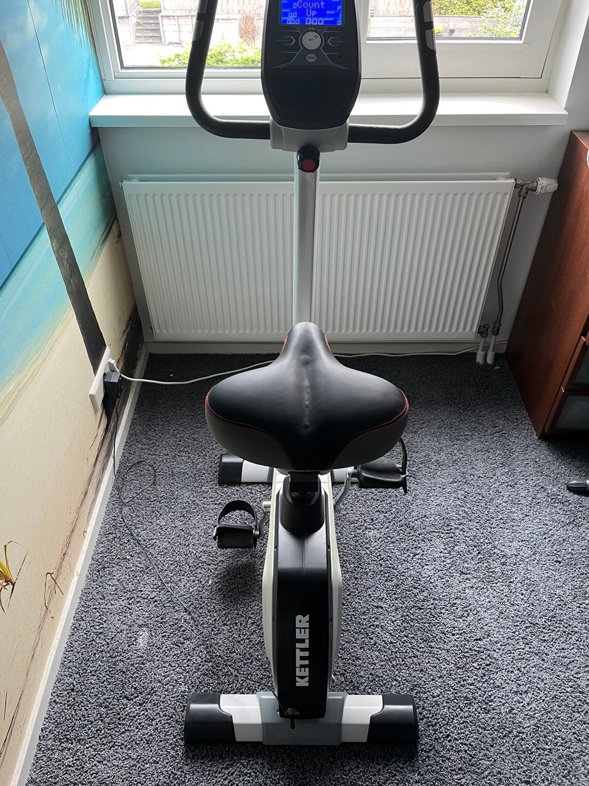 Kettler Hometrainer - Zo goed als nieuw, Sport en Fitness, Ophalen, Zo goed als nieuw, Metaal, Benen