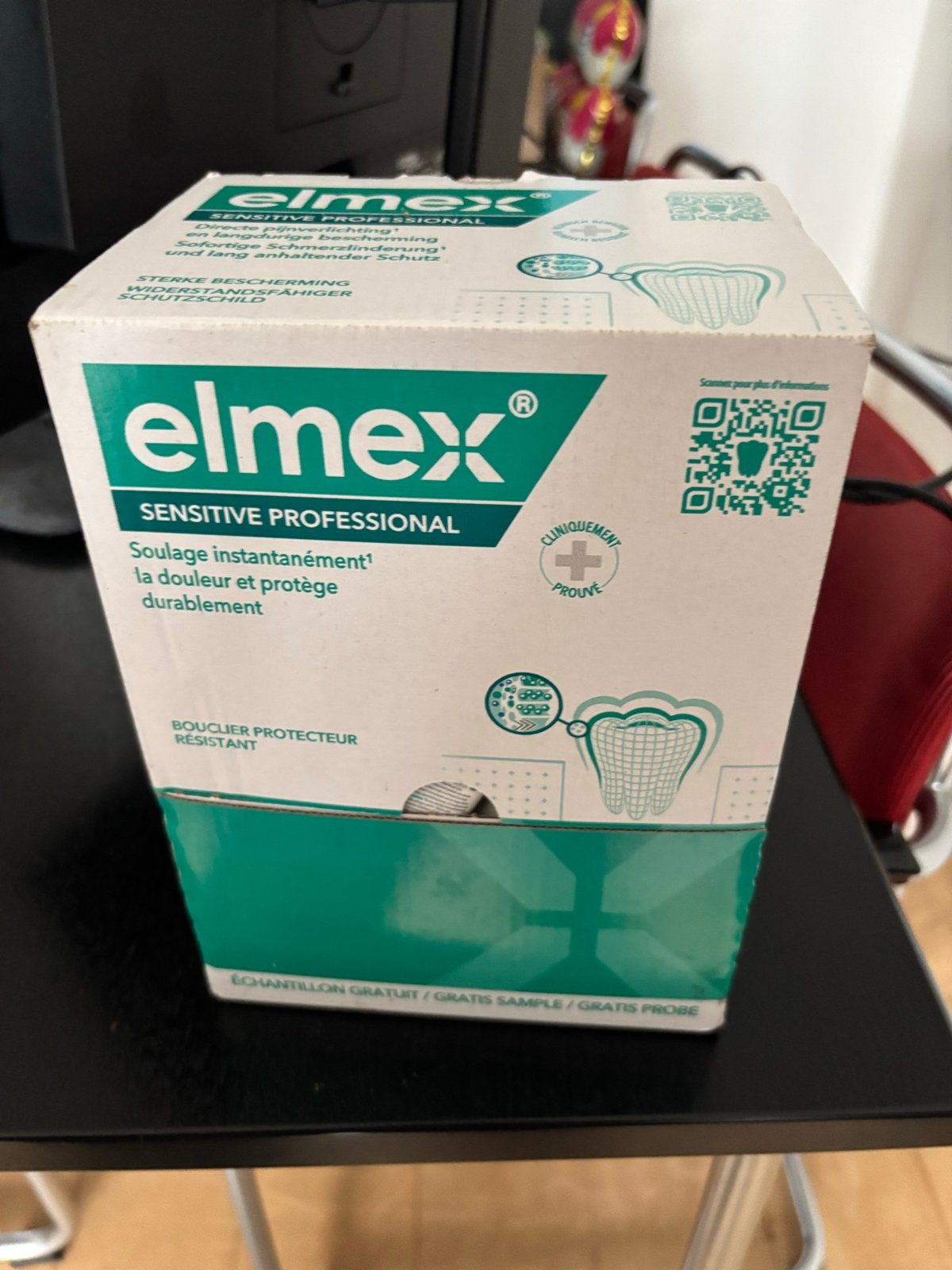 Elmex Sensitive Professional Tandpasta - Directe Pijnverlich, Sieraden, Tassen en Uiterlijk, Ophalen of Verzenden, Nieuw, Tandpasta