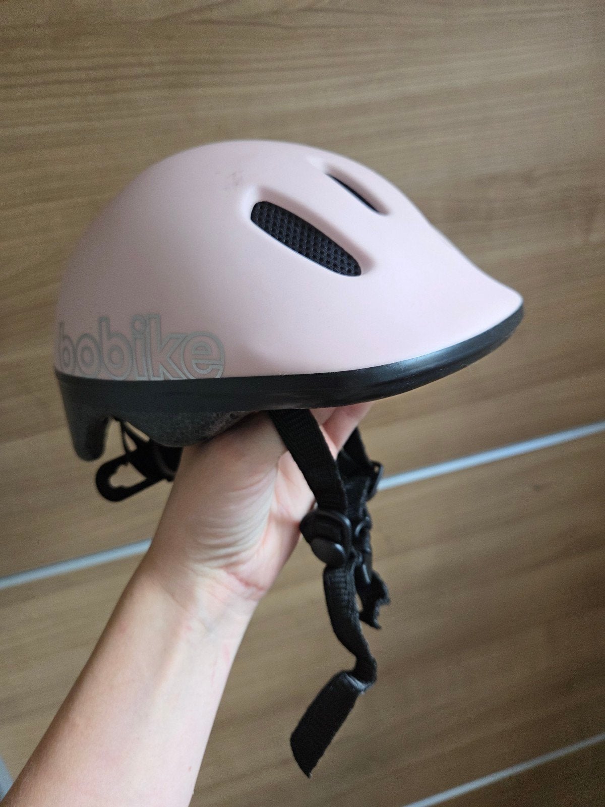 Bobike fietshelm licht roze - Maat XXS (44-48 cm), Meisje, Zo goed als nieuw, Bobike, Ophalen
