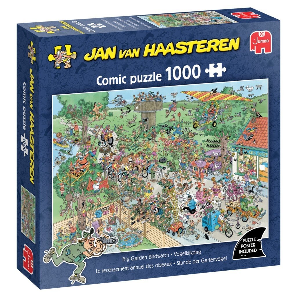 Jan van Haasteren Vogelkijkdag 1000 stukjes, Ophalen of Verzenden, 500 t/m 1500 stukjes, Nieuw, Legpuzzel