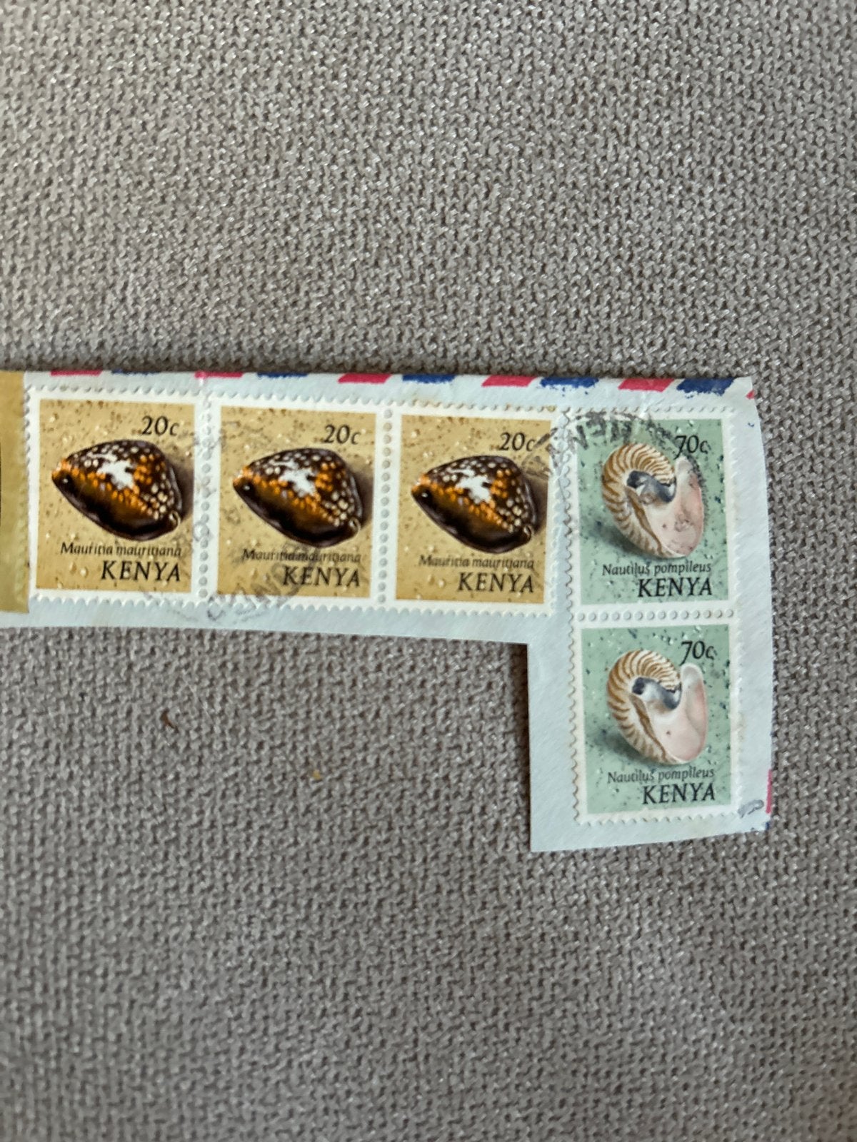 Kenia postzegels - Schelpen en weekdieren, Ophalen of Verzenden, Overige landen, Postfris