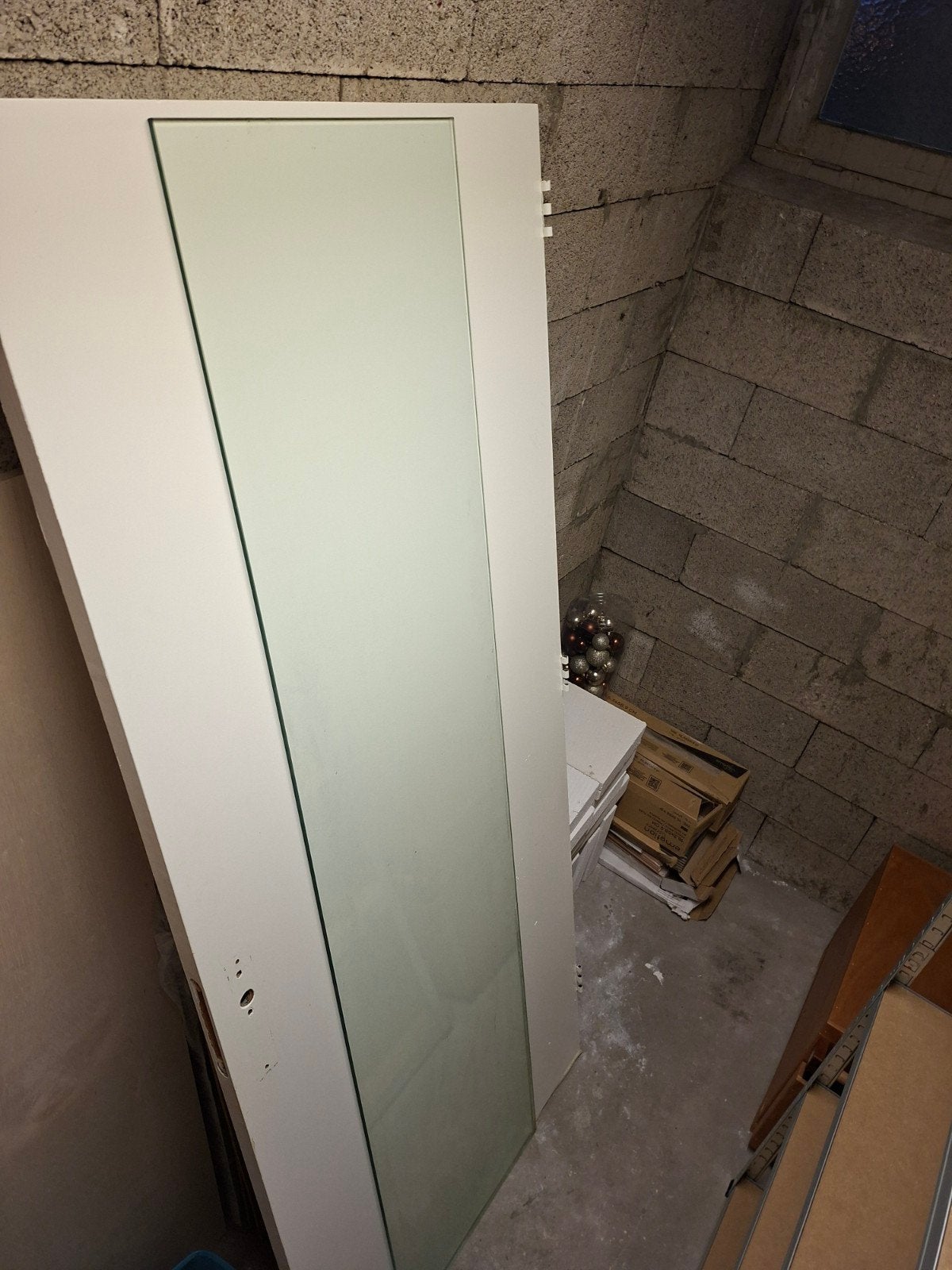 Glasplaat 2000x460mm 8mm dik, Ophalen, Glas, Minder dan 80 cm, 200 tot 215 cm