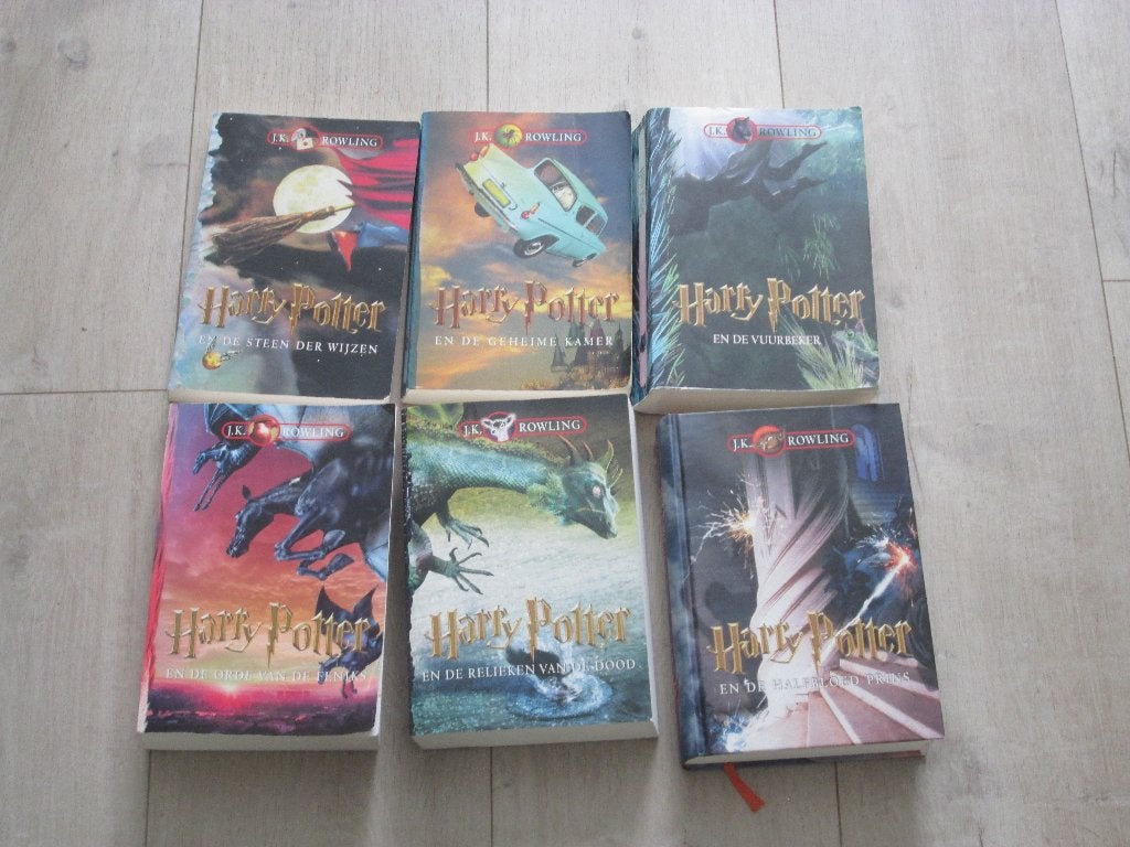 Harry Potter ( 6 boeken), Ophalen of Verzenden, Zo goed als nieuw