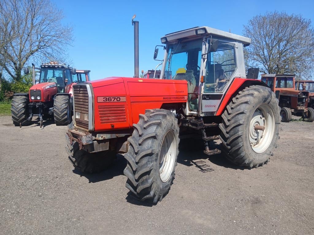 Massey ferguson 3670  dynashift, Gebruikt, Ophalen of Verzenden, Meer dan 160 Pk, 5000 tot 7500