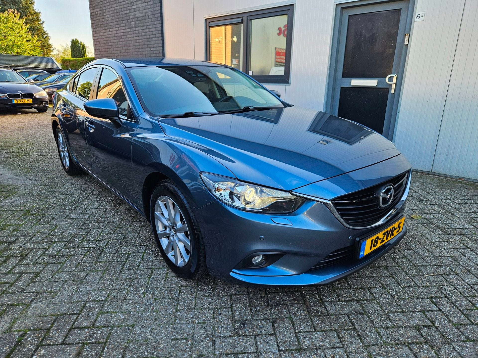 Mazda 6 2.2D TS+ Lease Pack|Navi|Xenon|Cruise|Stoelverwarm, Auto's, Voorwielaandrijving, Gebruikt, 4 cilinders, 150 pk