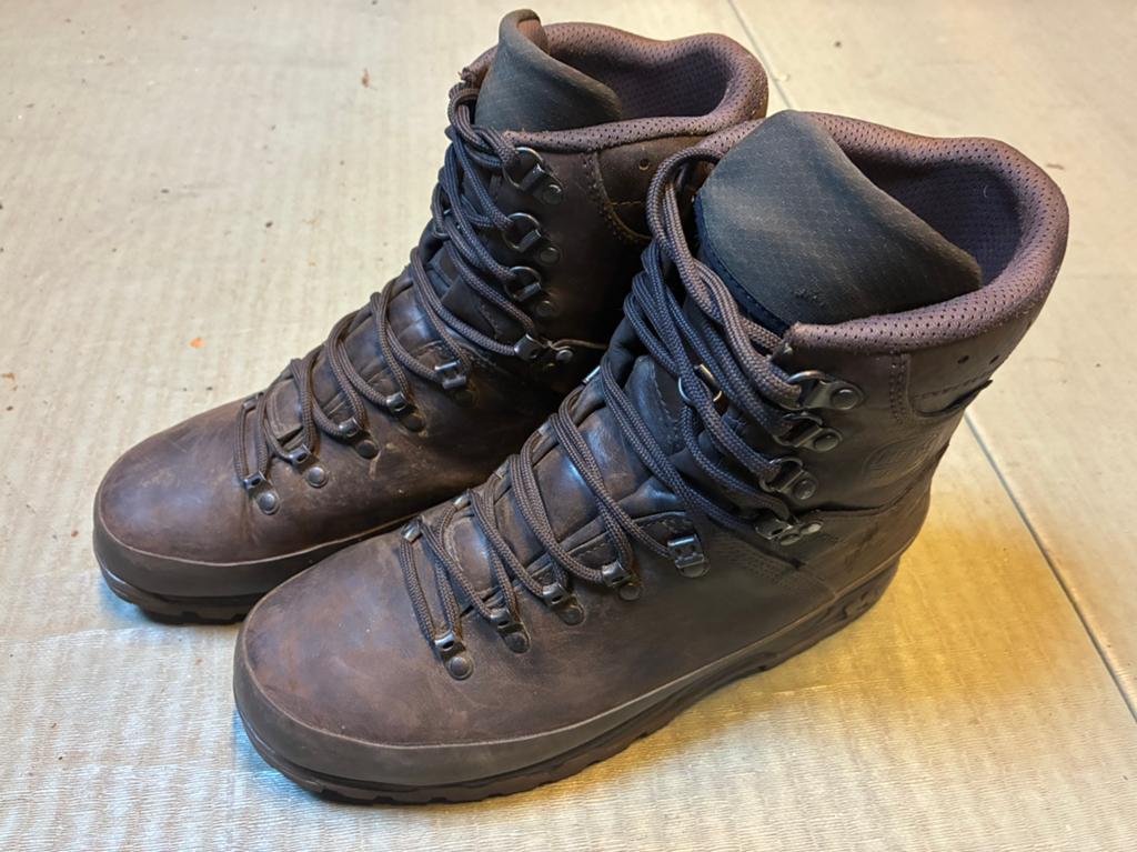 Meindl Island Goretex maat 45 bergschoenen C/D categorie, Ophalen of Verzenden, Zo goed als nieuw, Schoenen