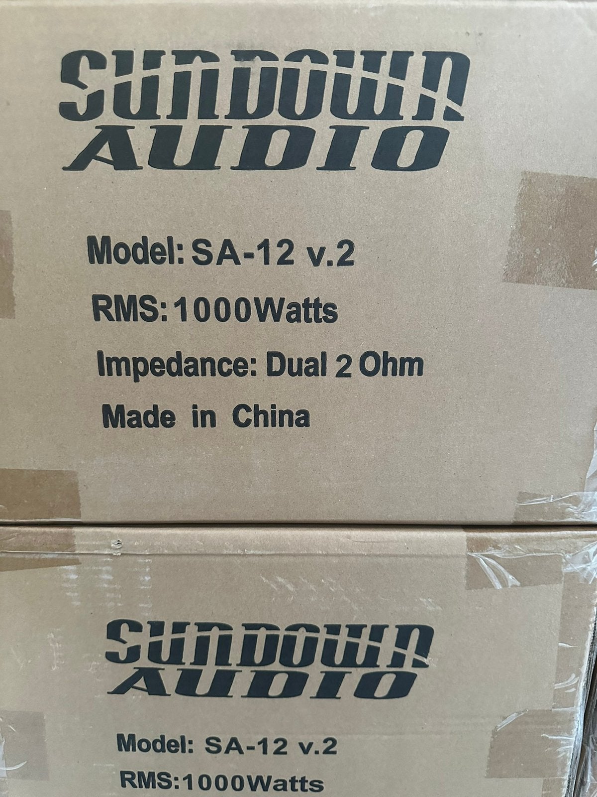Sundown Audio - SA-Series v.2 12" D2 nieuw, Auto diversen, Verzenden, Nieuw, Nvt, Nvt
