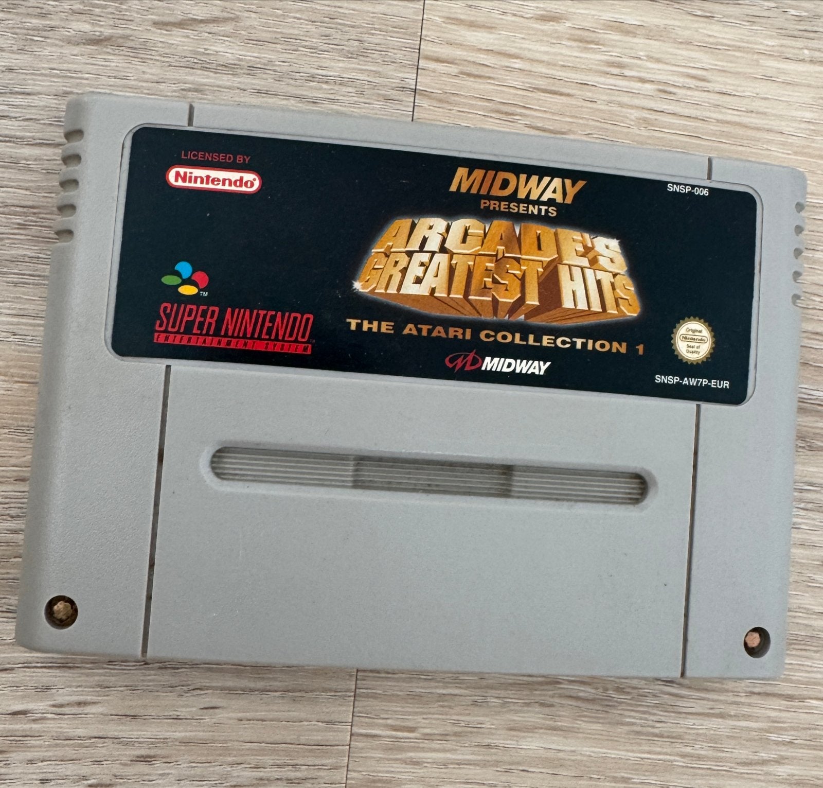 Arcade's Greatest Hits: The Atari Collection 1 SNES, Ophalen, Gebruikt, Overige genres, 1 speler