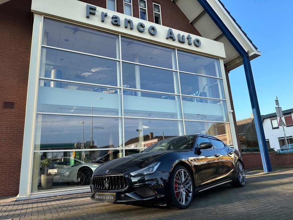 Maserati GHIBLI 3.0 V6 S Q4 GranSport, Auto's, Maserati, Ghibli, ABS, Airbags, Bluetooth, Boordcomputer, Cruise Control, Dodehoekdetectie