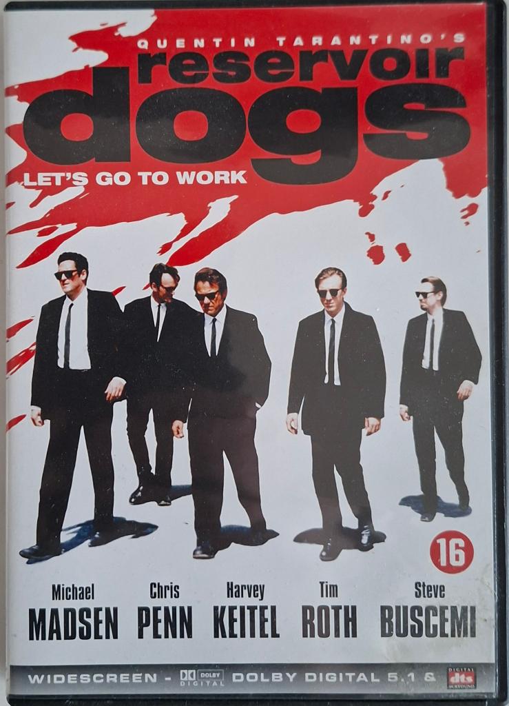 Reservoir Dogs (1992) DVD NL, Vanaf 16 jaar, Ophalen, Gebruikt, Actie en Avontuur