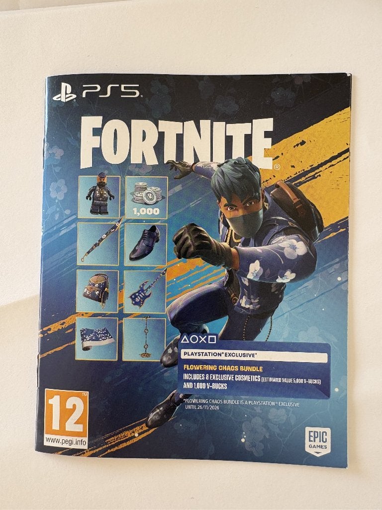 FORTNITE Flowering Chaos Bundle code, Spelcomputers en Games, Ophalen of Verzenden, Nieuw