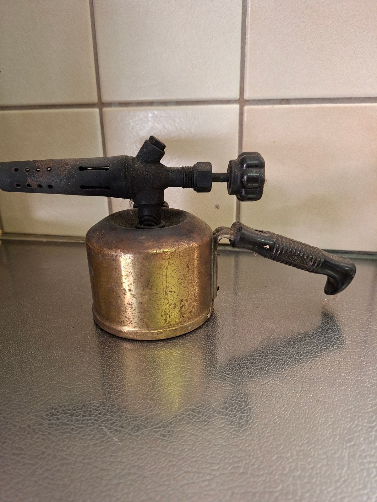 Vintage Barthel Soldeerbrander - Antiek Gereedschap, Ophalen of Verzenden