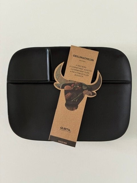 BBQ borden van Gusta, set van 6, Huis en Inrichting, Keuken | Servies, Overige merken, Nieuw, Ophalen of Verzenden, Bord(en)