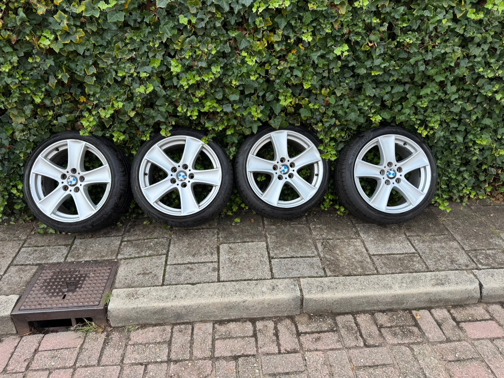 BMW Star Spoke 128 Velgen 18" + Dunlop Sport Maxx, Ophalen, 18 inch, Velg(en), Nieuw