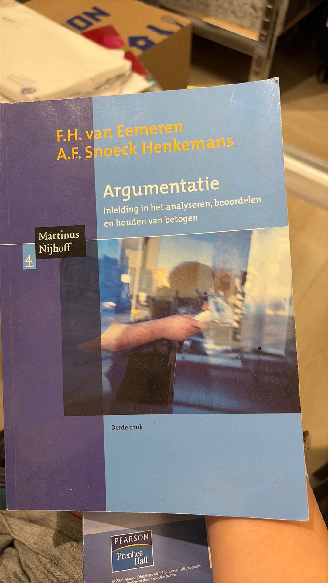 Argumentatie: Inleiding in het analyseren, beoordelen en hou, Boeken, Ophalen of Verzenden, Zo goed als nieuw, Geesteswetenschap