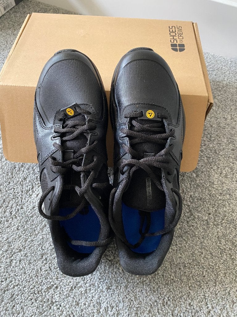 Zwarte Werkschoenen maat 41, Ophalen, Zo goed als nieuw